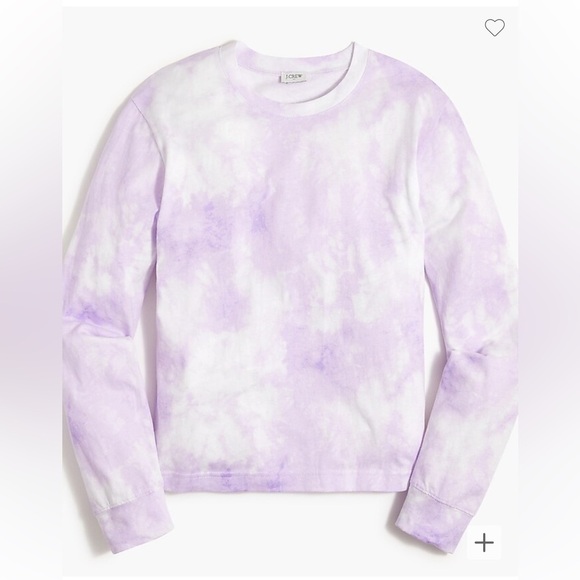 J. Crew Long Sleeve Boxy Tee - Picture 1 of 7